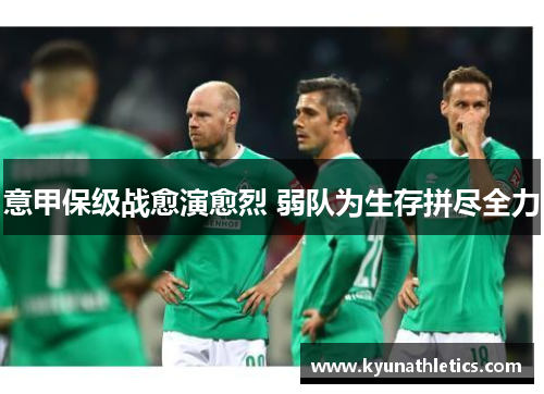 意甲保级战愈演愈烈 弱队为生存拼尽全力